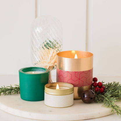 Orange Pomander Gold Tumbler