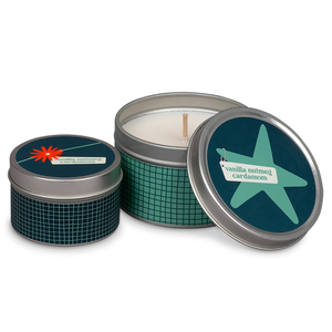 Vanilla Nutmeg Cardamom Winter of Love Tins