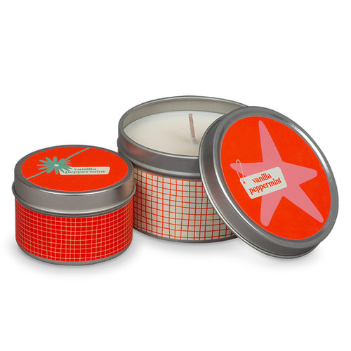 Vanilla Peppermint Winter of Love Tins