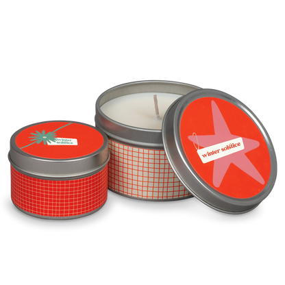 Winter Solstice Winter of Love Tins