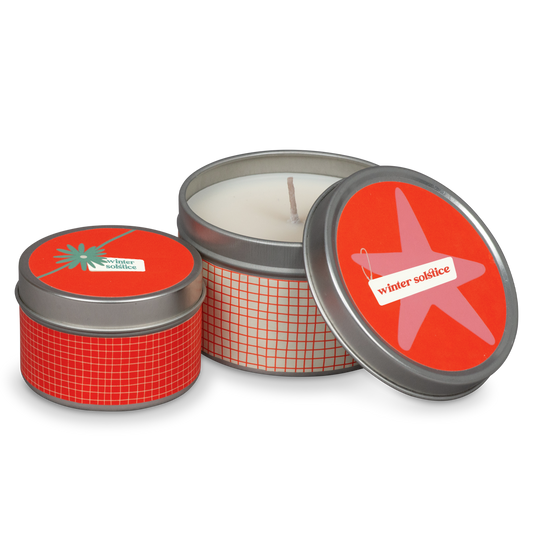 Winter Solstice Winter of Love Tins