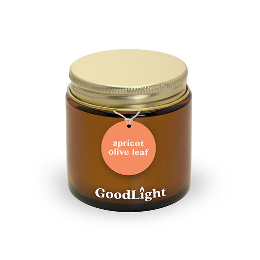 Mediterranean Apricot Apothecary Jar