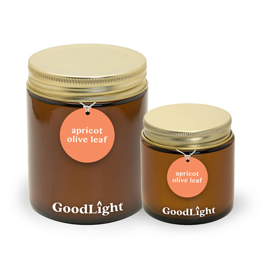 Mediterranean Apricot Apothecary Jar