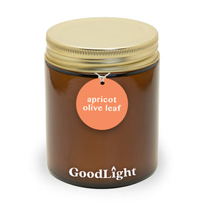 Apricot Olive Leaf Apothecary Jar