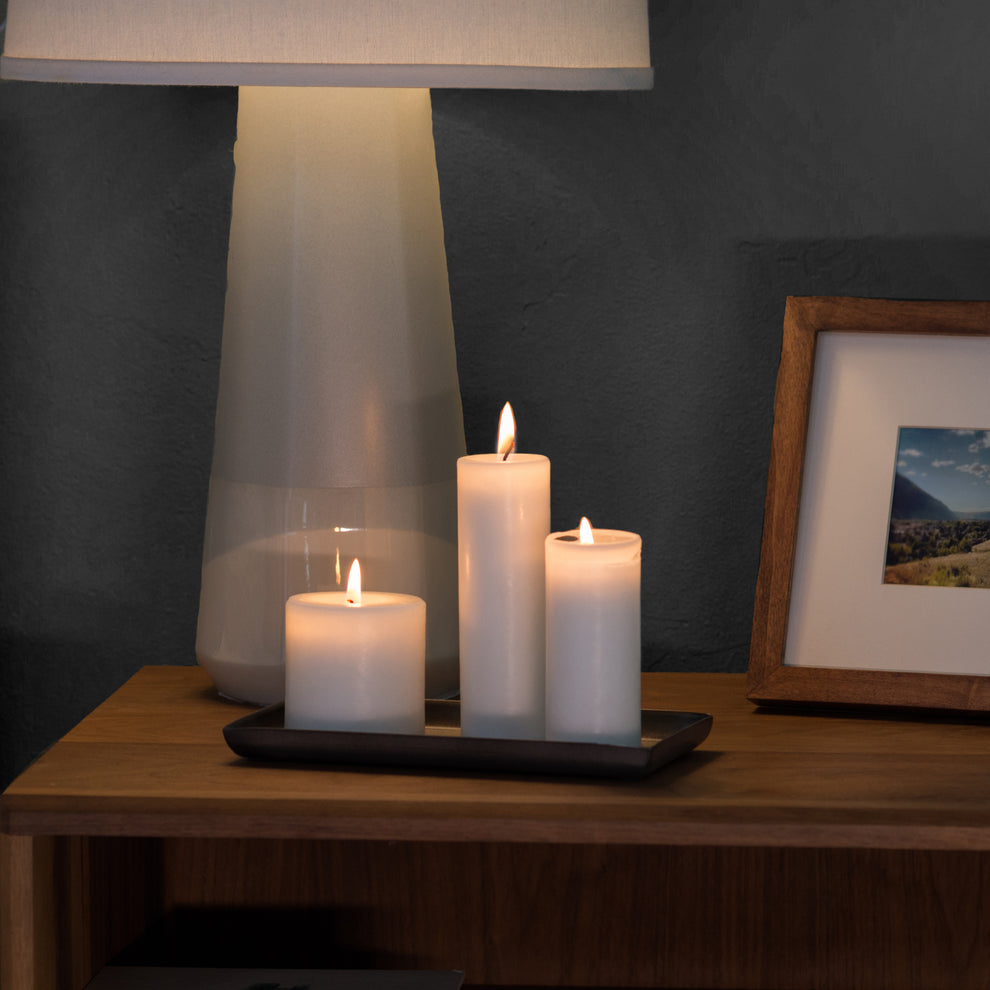 Unscented Pillar Candle 3