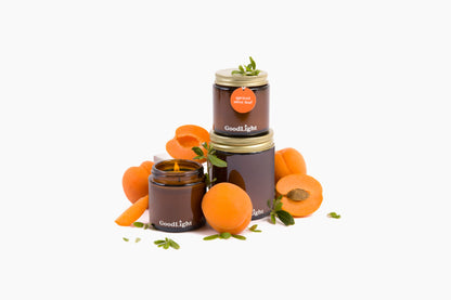 Mediterranean Apricot Apothecary Jar