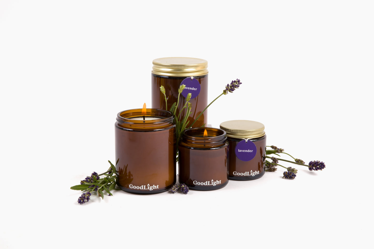 Lavender Apothecary Jar