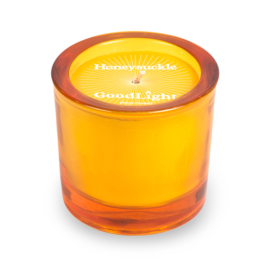 Honeysuckle Poured Glass Votive