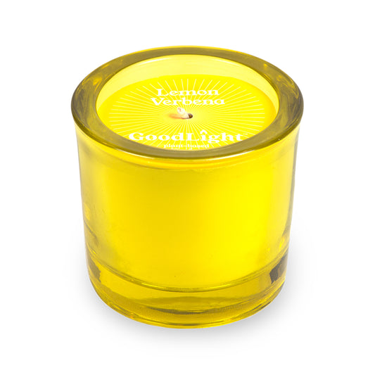 Lemon Verbena Poured Glass Votive