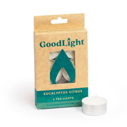 Eucalyptus Citrus Tea Lights - 6-count