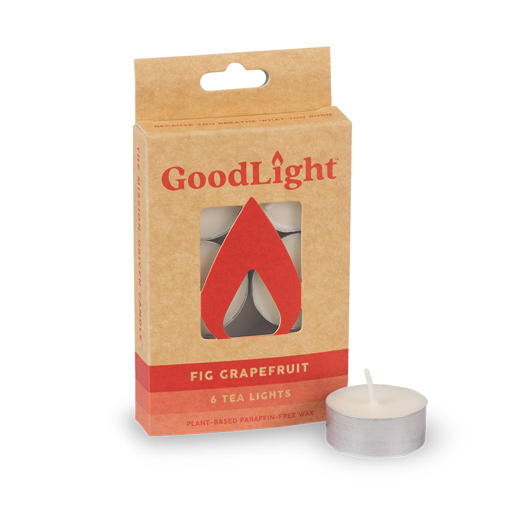Fig Grapefruit Tea Lights - 6-count