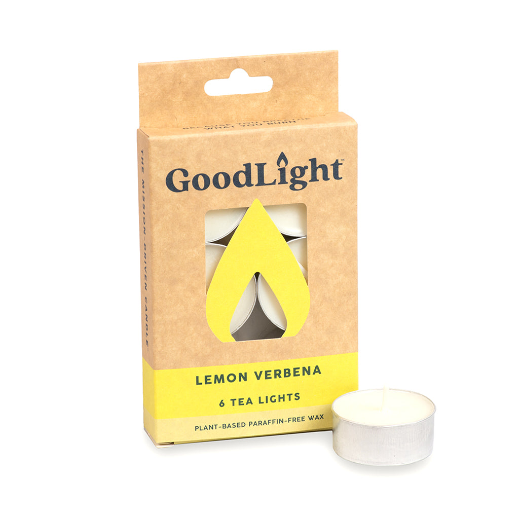 Lemon Verbena Tea Lights - 6-count
