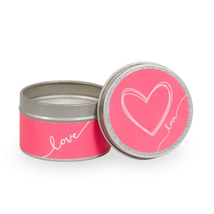 Limited Edition LOVE candle - 2 oz Tin