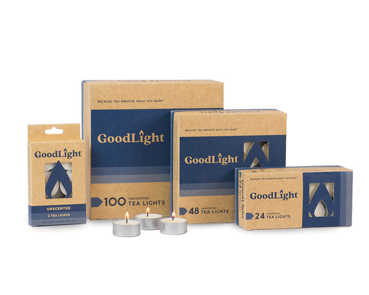 Unscented Tea Lights